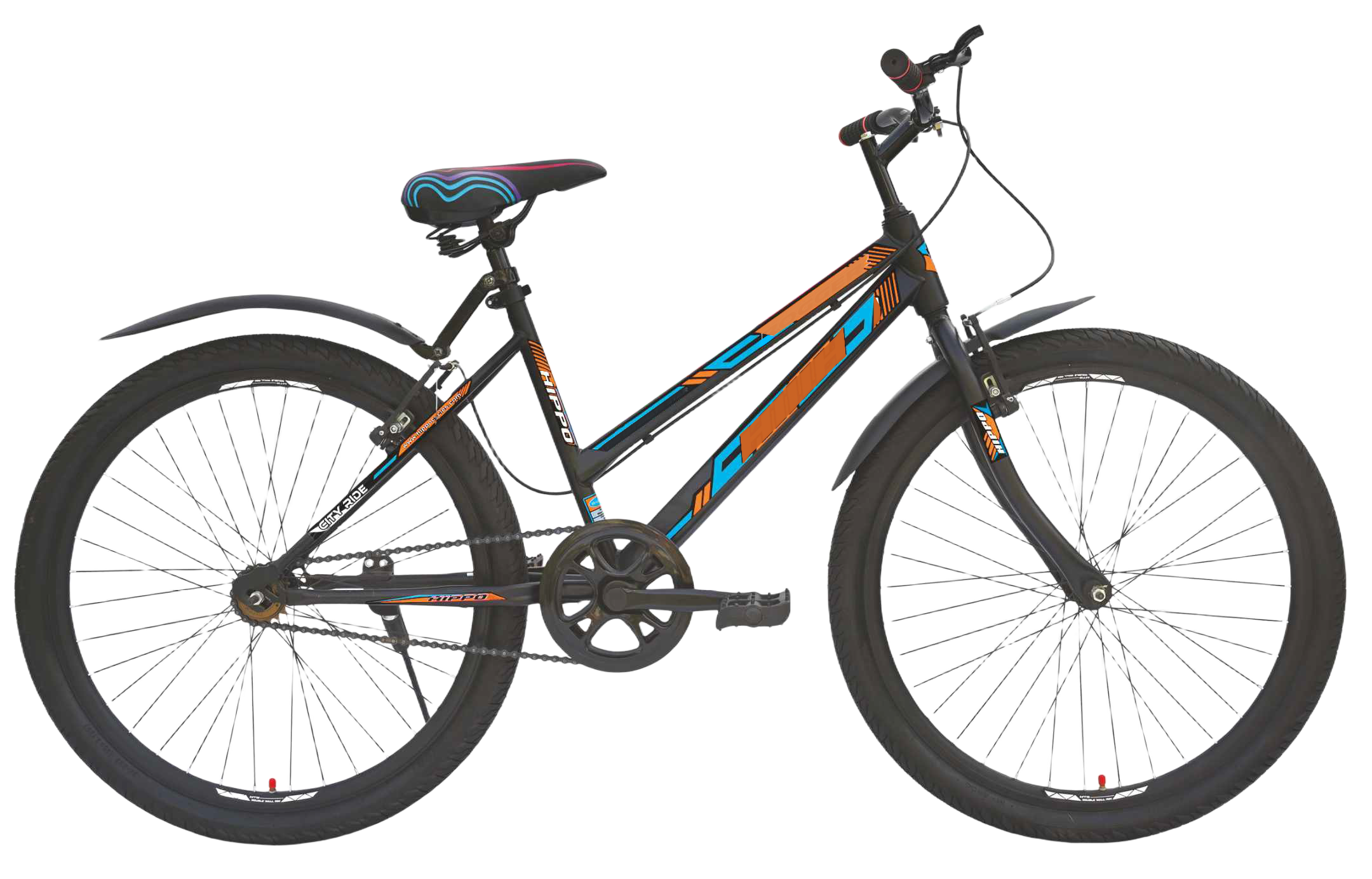 Classic Roadster bicycle with durable frame