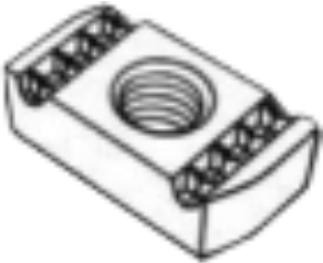 No Spring Channel Nut